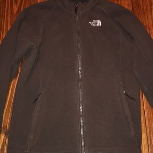Brown Fleece North Face Jacket